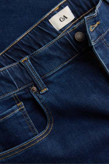 Donna - Straight jeans - vita alta - jeans blu scuro