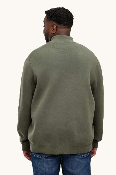 Hommes - Pull - kaki