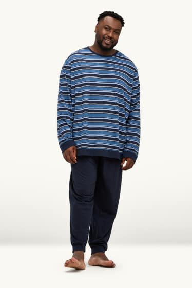 Men - Pyjamas - blue / dark blue