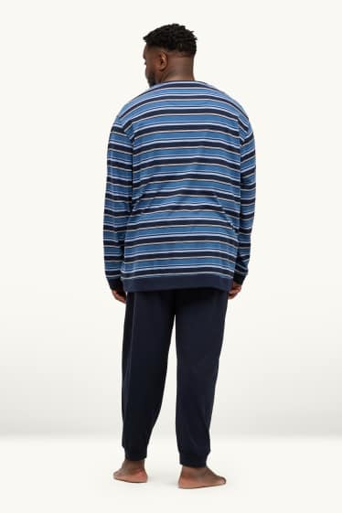 Men - Pyjamas - blue / dark blue