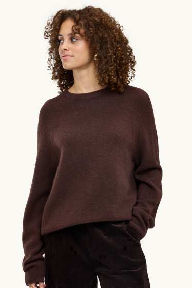 Donna - Maglione - marrone scuro