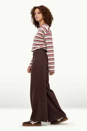 Femmes - Pantalon de jogging - marron foncé