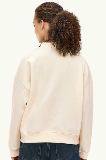 Dona - Dessuadora oversized - crema