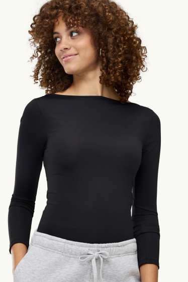 Damen - Body - schwarz