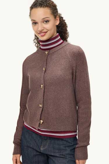 Women - Cardigan - brown