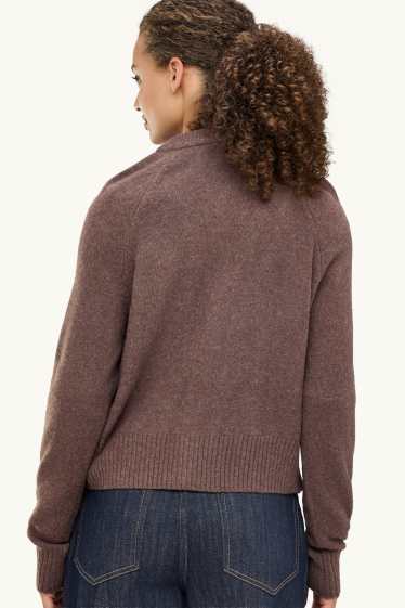 Women - Cardigan - brown