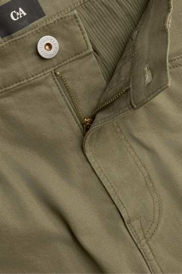 Men - Thermal trousers - regular fit - green