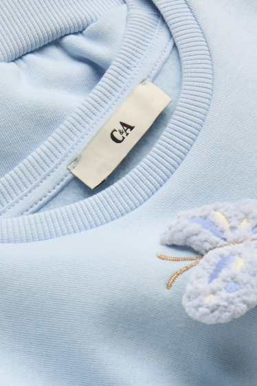 Enfants filles - Sweat - bleu clair