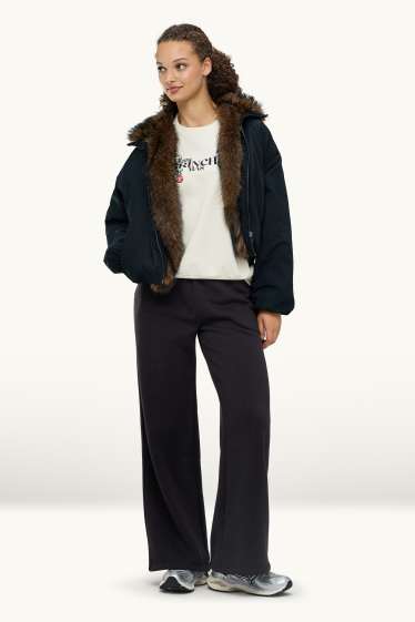 Femmes - Pantalon de jogging - noir