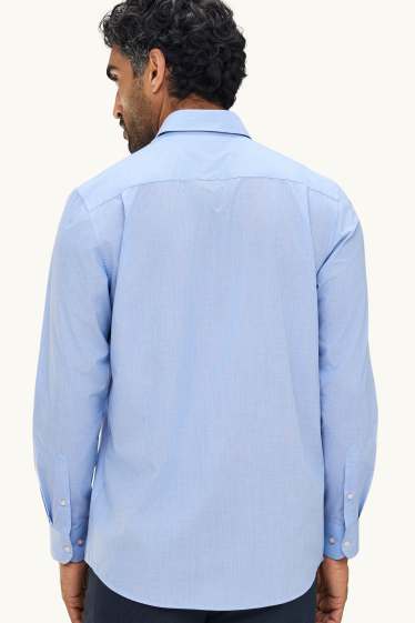 Home - Conjunt - brusa formal i corbata - 2 peces - blau clar