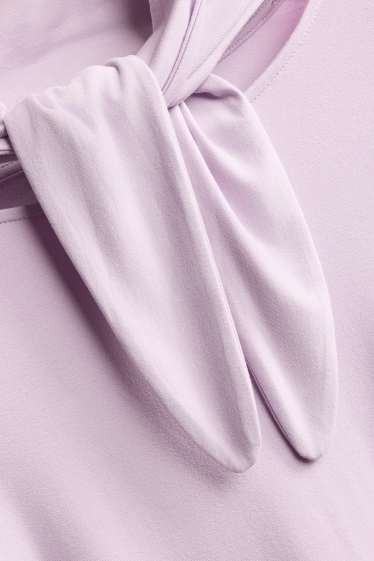 Donna - Maglia a maniche lunghe - regular fit - porpora