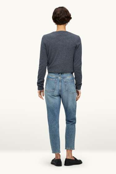 Dámské - Mom jeans - high waist - džíny - modré