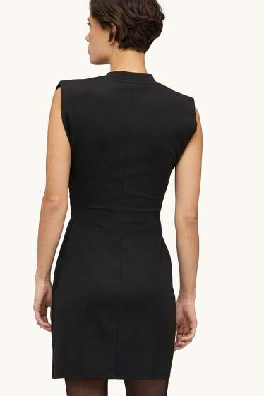 Dona - Vestit bodycon - negre/daurat
