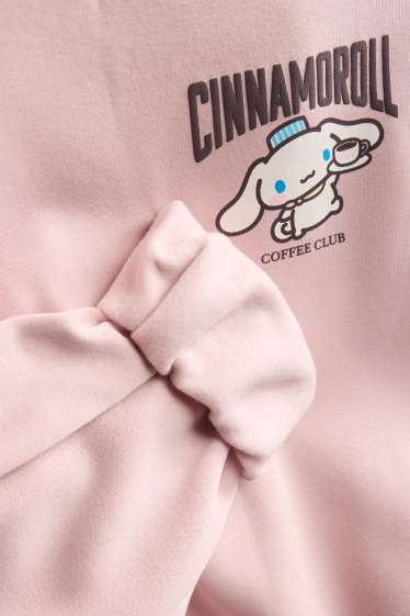 Damen - Oversized-Hoodie - Cinnamoroll - hellrosa