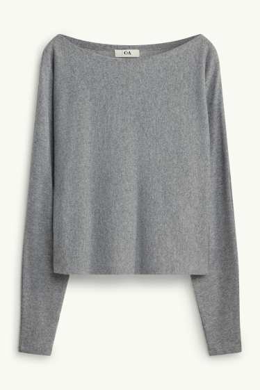 Femmes - T-shirt - gris
