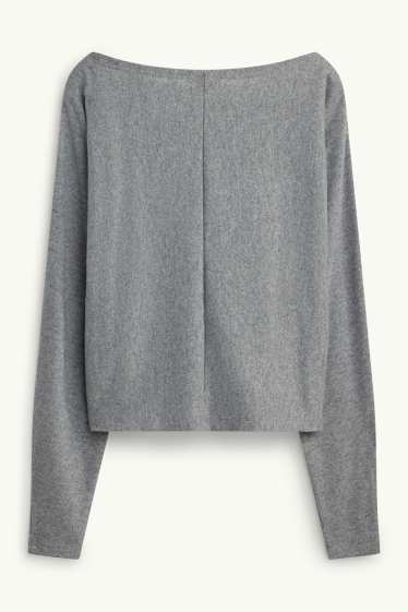Femmes - T-shirt - gris
