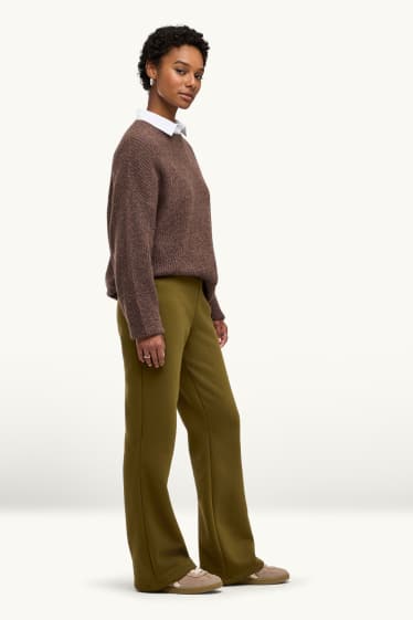 Women - Joggers - khaki