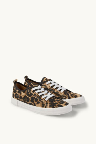 Zapatillas deportivas - estampado de leopardo