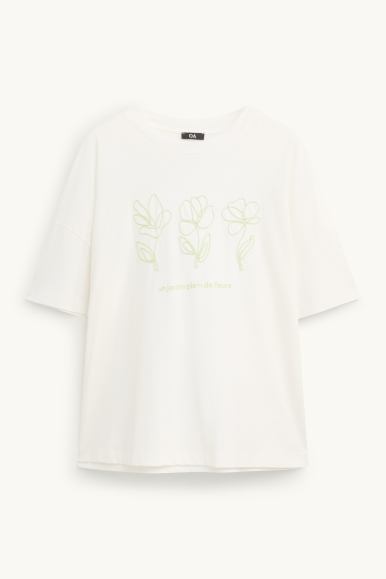 Duże rozmiary T-shirt - relaxed fit