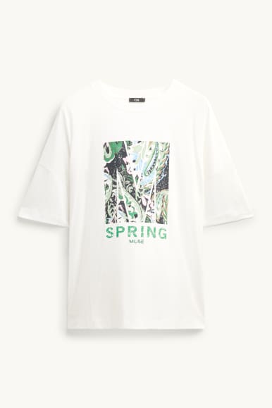 Duże rozmiary T-shirt - relaxed fit