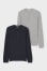 grijs / donkerblauw