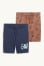 braun / blau