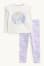 lila/blanc