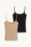 schwarz / beige