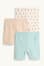 beige / bleu