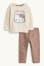 beige / bruin
