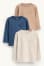 blau / beige