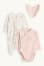 white / rose