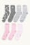 grigio / fucsia