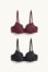 bordo / negru