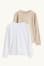 weiss / beige