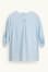 blanc / blau clar