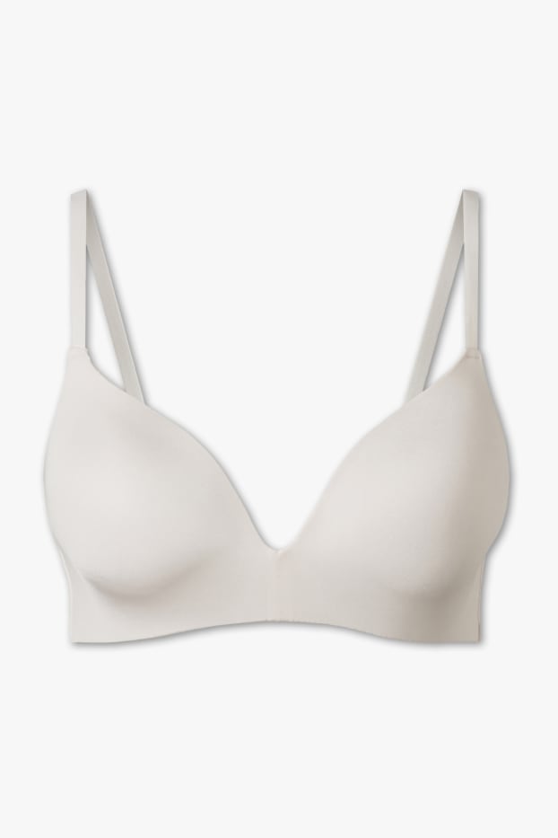 Femmes - Soutien-gorge sans armatures - ampliforme - blanc
