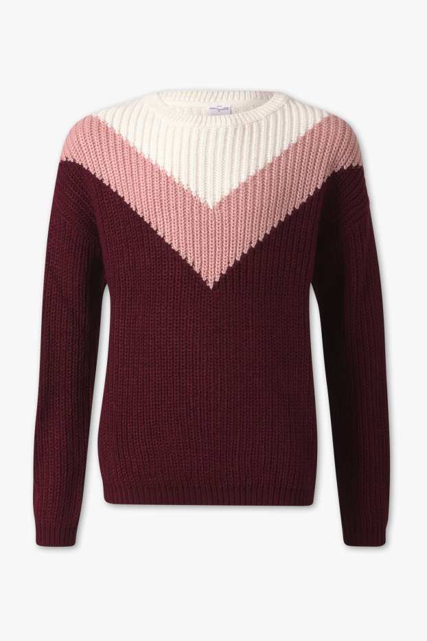 Enfants filles - Pull - bordeaux