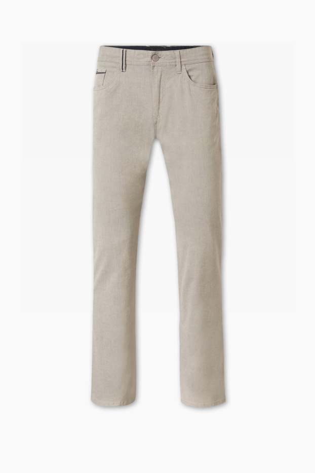 Herren - Hose - Regular Fit - taupe