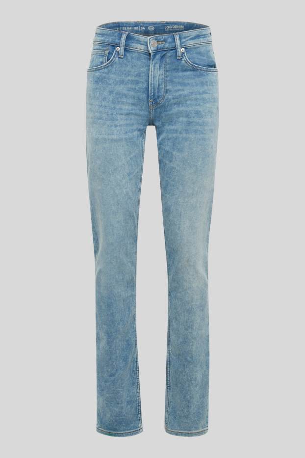 Hombre - Slim jeans - Flex jog denim - vaqueros - azul claro