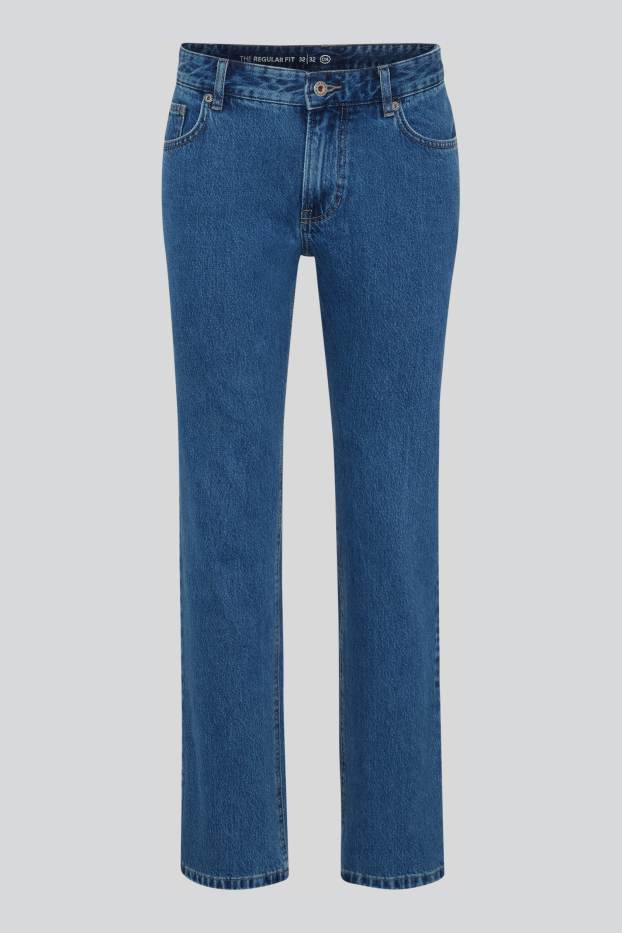 Men - Regular jeans - blue denim