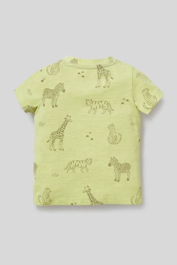 Baby: jongens - Baby-T-shirt - lichtgroen
