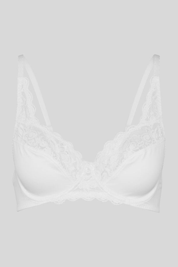 Damen - BH mit Bügel - FULL COVERAGE - weiß