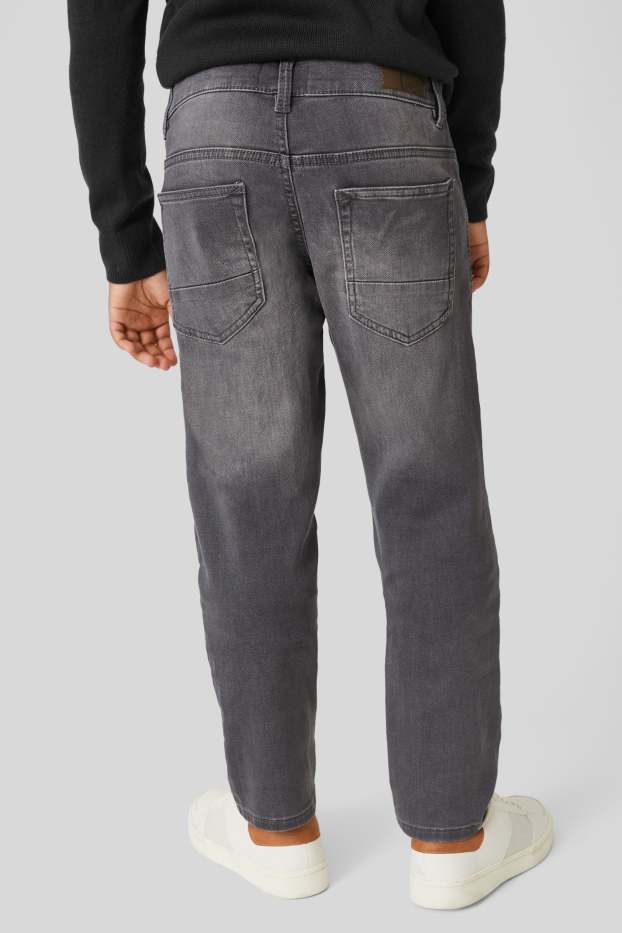 Enfants garçons - Slim jean - jog denim - jean gris