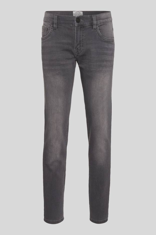 Enfants garçons - Slim jean - jog denim - jean gris