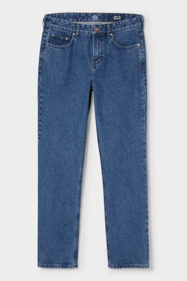 Pánské - Regular jeans - džíny - modré