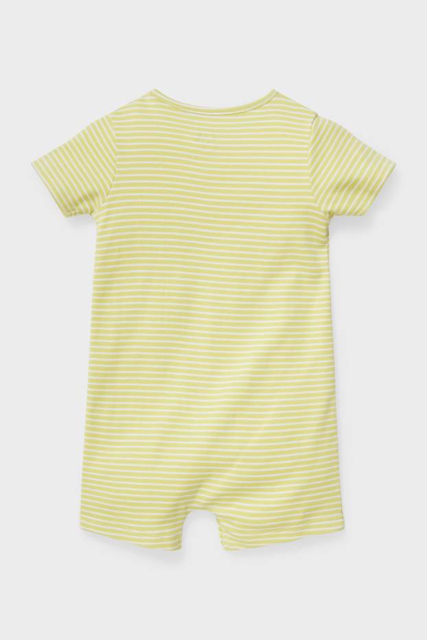 Unisex - Baby sleepsuit - galben neon
