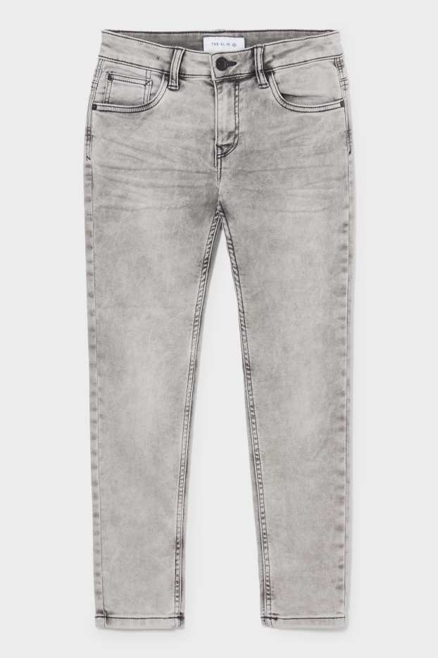 Enfants garçons - Slim jean - gris