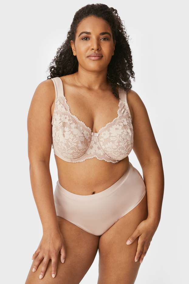 Damen - Multipack 2er - Slip - beige