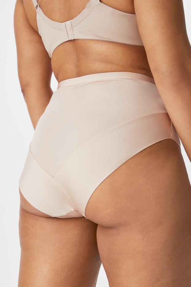 Damen - Multipack 2er - Slip - beige